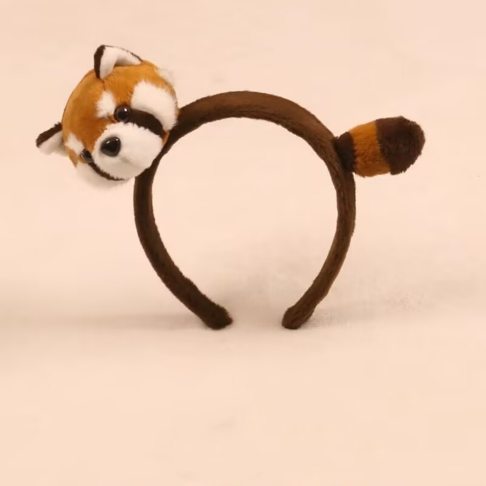 1 PC Cute Raccoon Plush Headba - Tablet Cute Accessories ulasan dan harga
