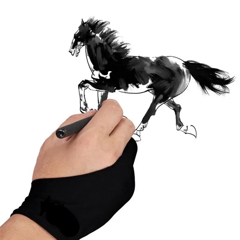 S/M/L Two-Finger Drawing Glove - Drawing Glove Artist ulasan dan harga