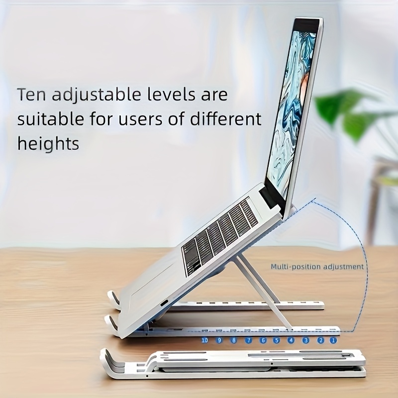 Laptop Stand, Adjustable Folda - Cooling Stand Tablet ulasan dan harga