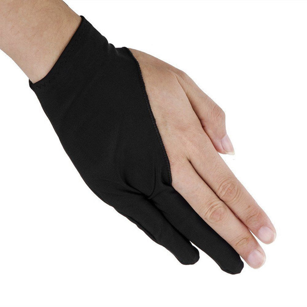 4Pcs Spandex Two Finger Drawin - Drawing Glove Artist ulasan dan harga